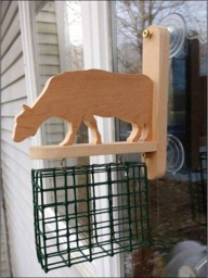 Cow Window Bird Feeder, Suet Bird, Birds, Watcher, Suet, Food Holder, Seed, Diy Project - thumbnail 2