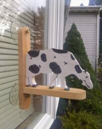 Cow Window Bird Feeder, Suet Bird, Birds, Watcher, Suet, Food Holder, Seed, Diy Project