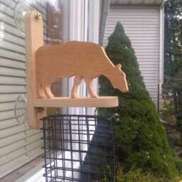 Cow Window Bird Feeder, Suet Bird, Birds, Watcher, Suet, Food Holder, Seed, Diy Project - thumbnail 3