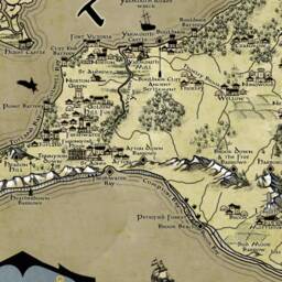 Isle Of Wight Canvas, Fantasy Wall Art, Iow Map, Print, Gift For Him Her, Present Mum Dad, County Map - thumbnail 3