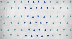 Triangle Wall Decals - Set Of 200- Two Color Peel & Stick - thumbnail 1