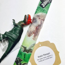 Dinosaur Greek Easter Candle, Lambatha - thumbnail 2