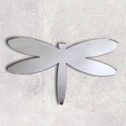 Dragonfly Acrylic Mirror Wall Art Personalized Engraving - thumbnail 3