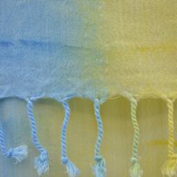 Turkish Towel, Dye Beach Towel, Turkish Peshtemal, 38''x65 - thumbnail 3