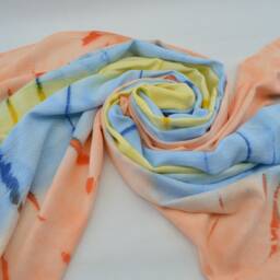 Turkish Towel, Dye Beach Towel, Turkish Peshtemal, 38''x65 - thumbnail 4
