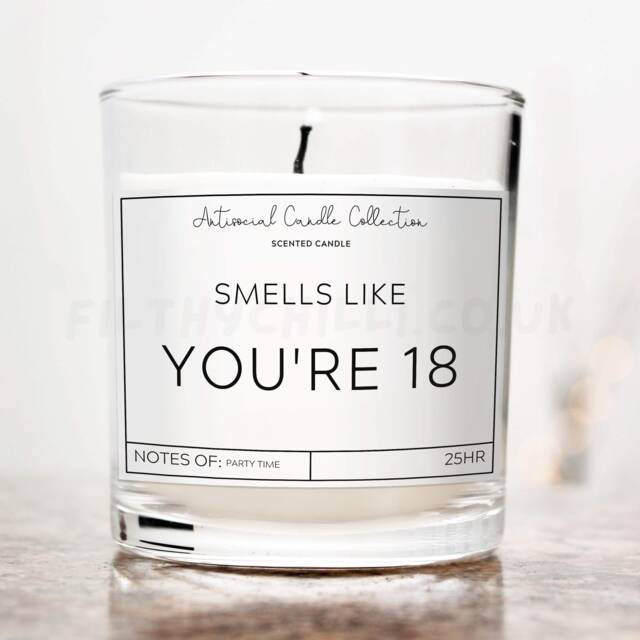 18Th Birthday Candle, Funny Candles, Gift For Women, Present Her, Ideas, Candle Gift, ??? - image 1