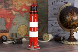 Handmade Ceramic Amrum Lighthouse, Tealight Candle Holder, Coastal Decor
