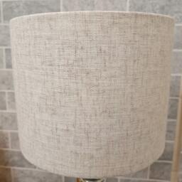 Handmade Ava Dune Linen Cylinder/Drum Lampshade, Pendant Light Shade, Home Decor, Custom in UK - thumbnail 3