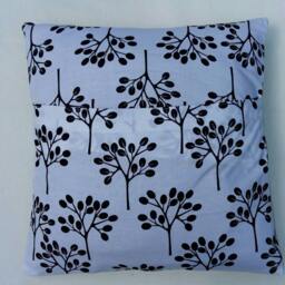 Cactus Cushion Cover, Decorative, Throw Cushion. Appliqu??d Cotton On Linen, 16 - thumbnail 4