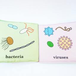 Viruses For Babies - Microbiology Cloth Book - thumbnail 4