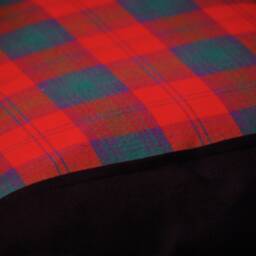 Red Flannel Plaid & Navy Corduroy - thumbnail 4