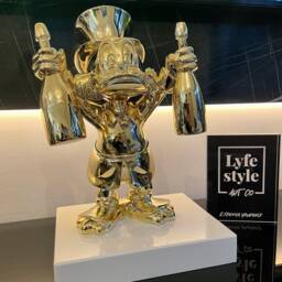 Custom Money Duck - Sculpture Gold Statue Bear Brick Luxury Home Decor