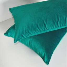 Made To Order Emerald South Beach Outdoor Velvet Cushion Cover - thumbnail 1