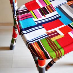4 X Colorful Thonet Dining Chairs - thumbnail 2