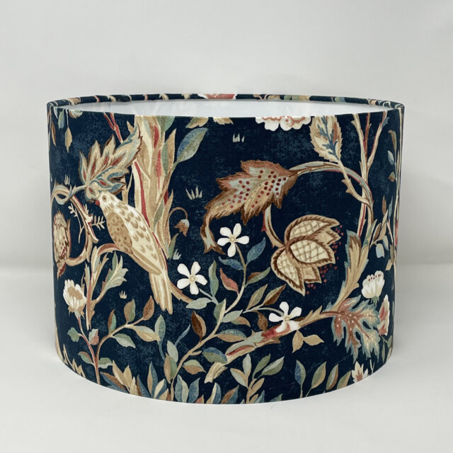 Melsetter Drum Lampshade in A William Morris Design - image 1