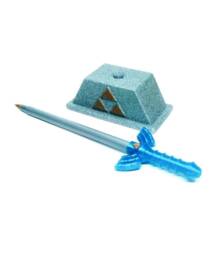 Zelda Master Sword Pen - Masterpen & Pedestal Legend Of Botw Totk - thumbnail 1
