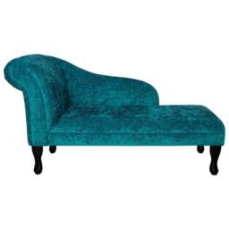 Handmade Teal Chaise Longue - thumbnail 2