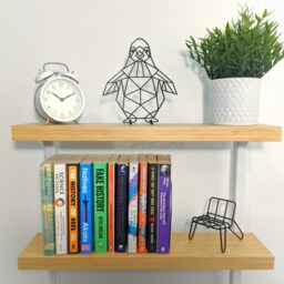 Geometric Penguin - Wall Art Hanging Decoration Home Decor Black Printinghive - thumbnail 2