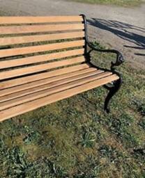 Rustic Oak Garden Bench Slats 9No 55mm & 3No 35mm X 4Ft Hardwood Seat Solid - thumbnail 3