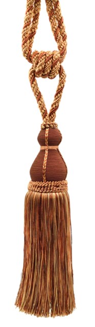 "D??copro Tassel Tieback, Length 12"" - 30.5cm, Spread 30" - image 1