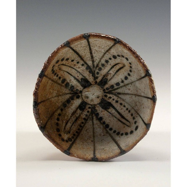 A Hand Pinched Wood Fired Bowl By Jenny Mendes - Flower Child - image 1