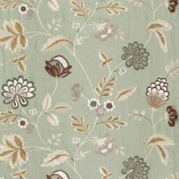 Palampore Embroidery in Mineral - Pillow Cover - thumbnail 2