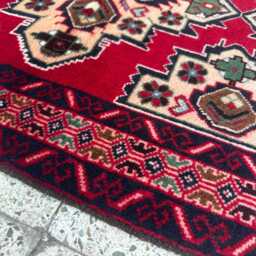 2.10x4.7 Ft, Afghan Handmade High Pile Wool Entrance Welcome Rug, Kids Room/Dorm Area Fantastic Rug - thumbnail 4