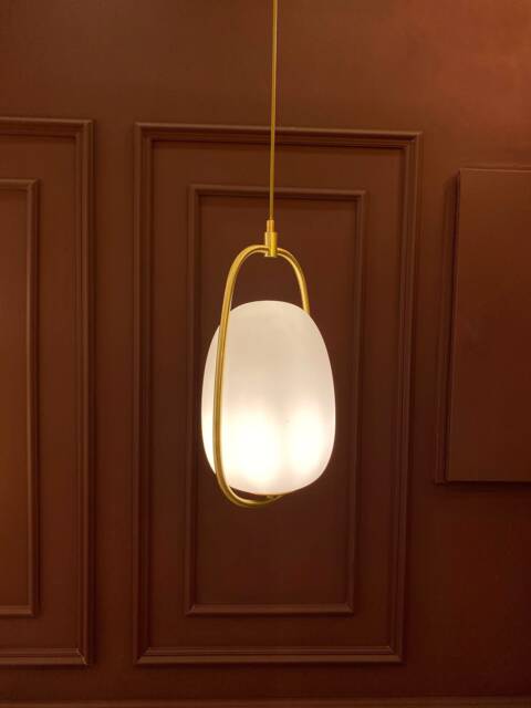 Egg Pendant Lamp Modern Hanging Chandelier, Dining Room Lighting - image 1