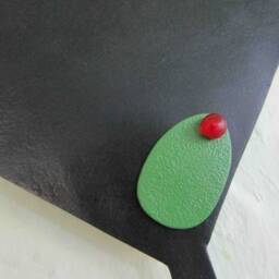 Handmade Martini Metal Wall Art Mid-Century Bar Decor - 10x13 - thumbnail 2