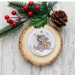 Personalised Christmas Decoration - Tree Bauble - thumbnail 4