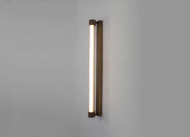 Blackened Brass Bathroom Wall Vanity Prism Light, Lamp For Bathroom, Above Mirror, Makeup, Sconce - image 1
