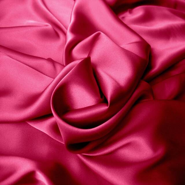 Raspberry Charmeuse Satin Pillowcase, Healthy Hair, Handmade Usa