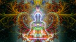 Heart Soul Tapestry - Wall Hanging Cosmic- Meditation Spiritual Visionary Healing Conscious Love Art - thumbnail 1