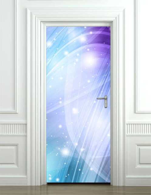 Abstract Art Wall Decal, Door Sticker, Mural, Fantasy Living Room Bedroom Home Decor, Decor Mural - image 1