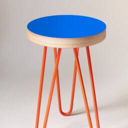 Lilac Table Memphis Milano Inspired Side Table Bedside Plant Stand Coffee Table. Available in 8 Colours - thumbnail 3