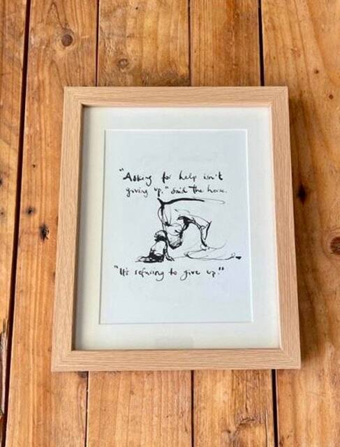 Framed Print From The Boy Mole Fox & Horse By Charlie Mackesy - image 1