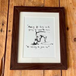 Framed Print From The Boy Mole Fox & Horse By Charlie Mackesy - thumbnail 2