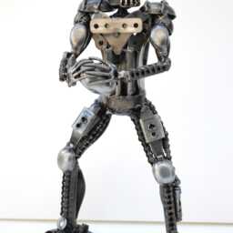 Metal American Football Figurine, Funny Sports Sculpture, Personalized Gift For Lover - thumbnail 3