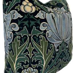 William Morris Helena Velvet Indigo/Boughs Cushion Cover Pillow Home Interior Deco - thumbnail 2