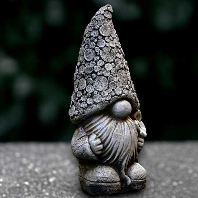 Garden Gnome Sculpture Outdoor Nordic Statue Concrete Pixie Decoration Handmade Ornament Front Door Decor Lover Gift Yard Art - image 1