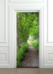 Door Sticker, Wallpaper, Mural, Nature Wall Art, Sticker, Nature Bedroom Living Room Home Decor - thumbnail 2