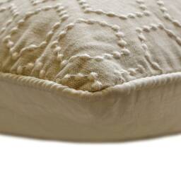 "Decorative Lattice, Trellis, Hexagon, Embroidery Pillow For Sofa 16""x16" - thumbnail 2