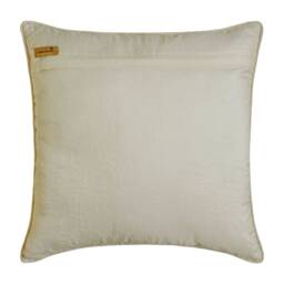"Decorative Lattice, Trellis, Hexagon, Embroidery Pillow For Sofa 16""x16" - thumbnail 3
