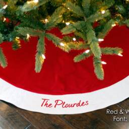 Christmas Tree Skirt. Personalized 54 - thumbnail 2