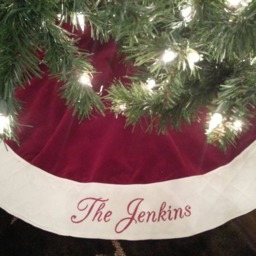 Christmas Tree Skirt. Personalized 54 - thumbnail 4