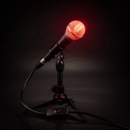 Sm58 Desk Lamp - On Air Edition/Music Lamp Songwriter Gift Table Industrial Style Gift For Him Producer - thumbnail 1