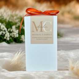 Large 3-Wick Floral Scented Candle Botanical Gift Set - thumbnail 4