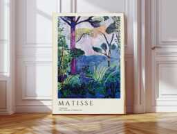 Matisse Landscape Art Print, Pastel Art Print, Wall Decor, Art, Bedroom Wall - thumbnail 1