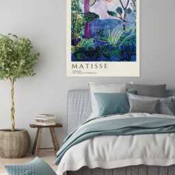 Matisse Landscape Art Print, Pastel Art Print, Wall Decor, Art, Bedroom Wall - thumbnail 3