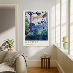 Matisse Landscape Art Print, Pastel Art Print, Wall Decor, Art, Bedroom Wall - thumbnail 2